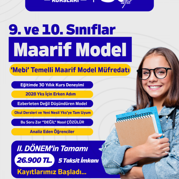 10. SINIF MAARİF MODEL KURSU AÇILDI.